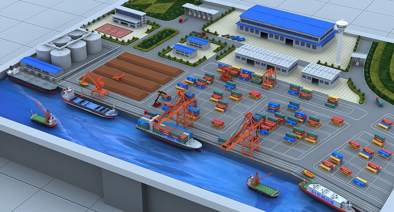 仲巴县工业沙盘3