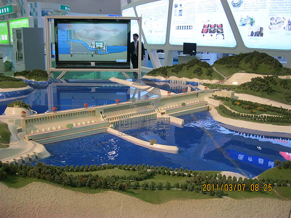 仲巴县工业模型