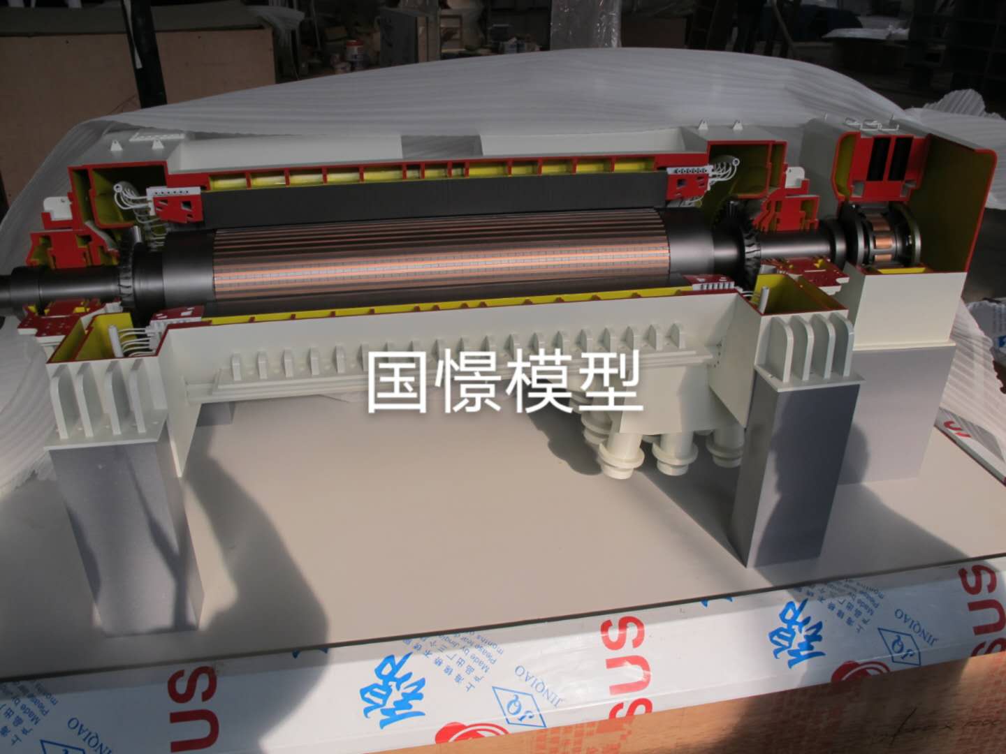 仲巴县机械模型