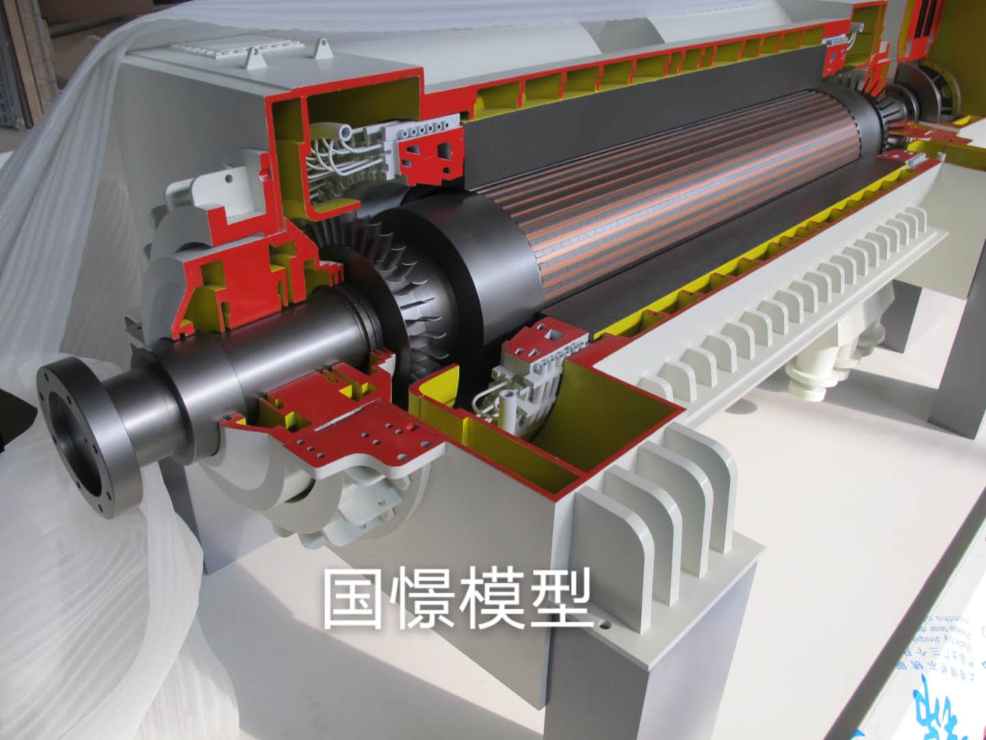 仲巴县机械模型