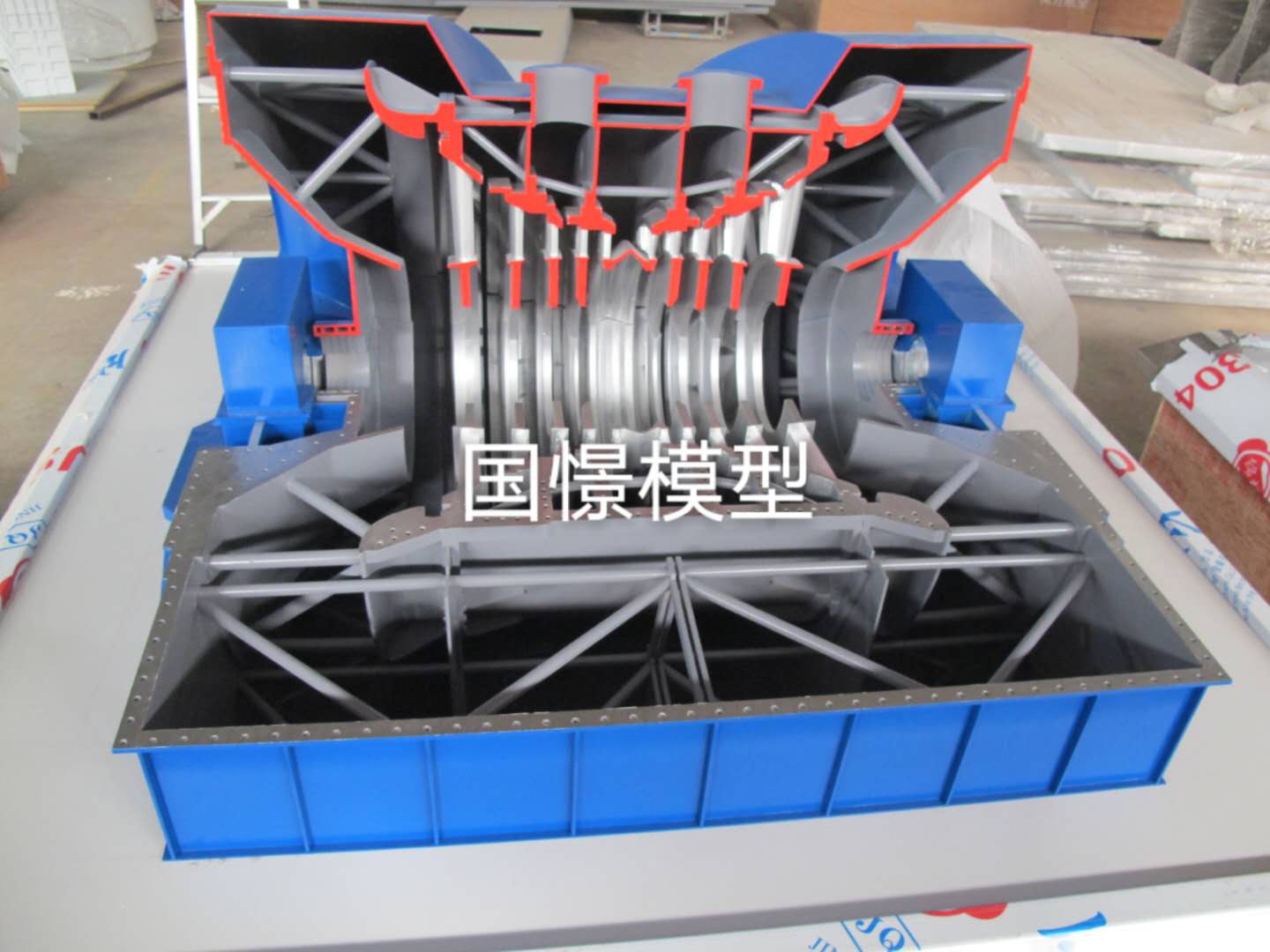 仲巴县机械模型