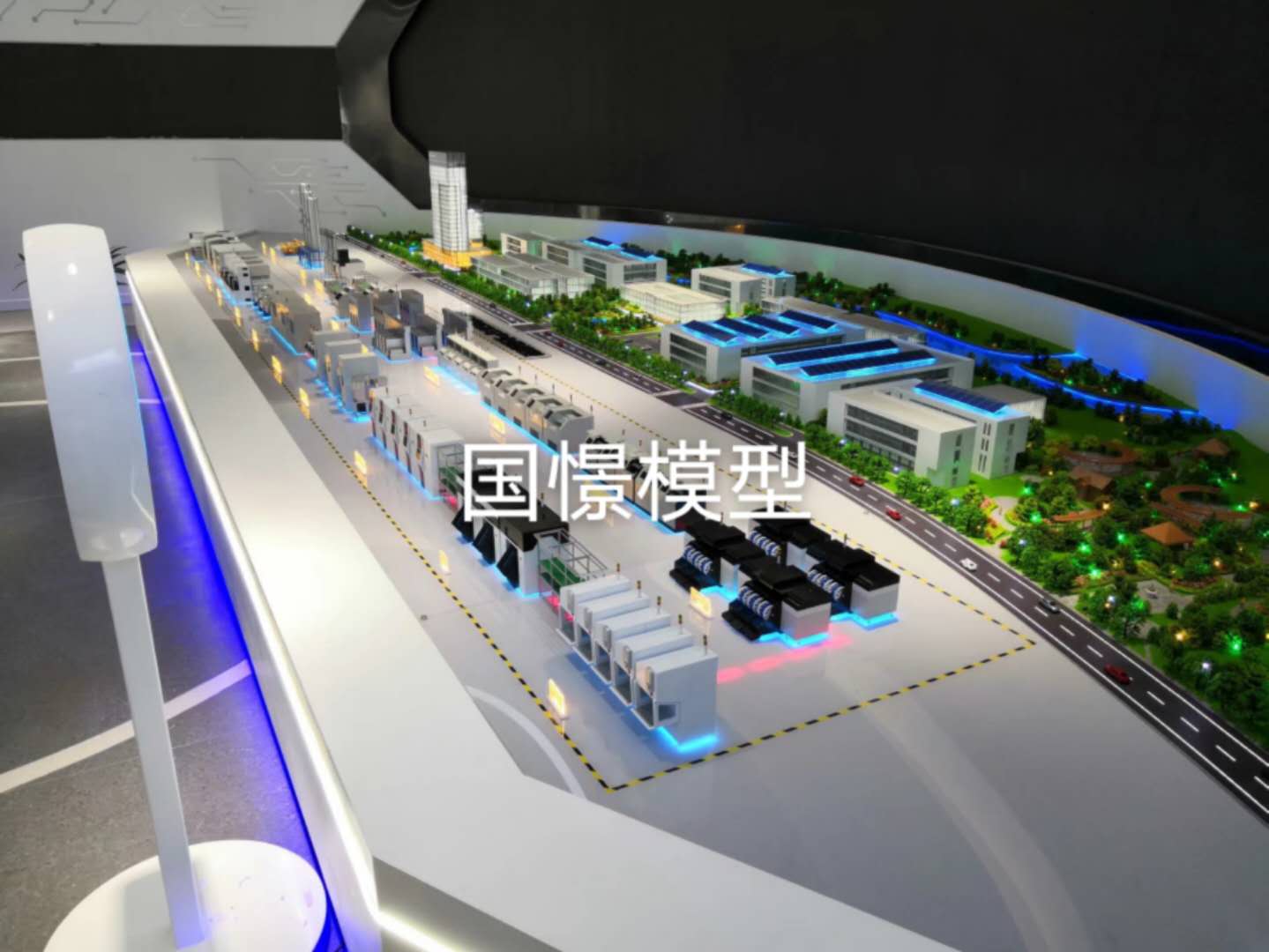 仲巴县建筑模型