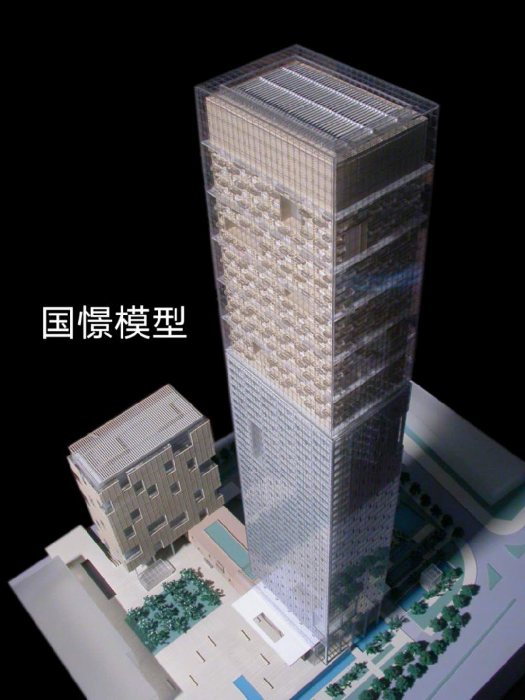 仲巴县建筑模型