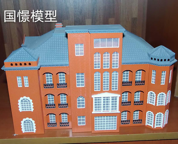 仲巴县建筑模型