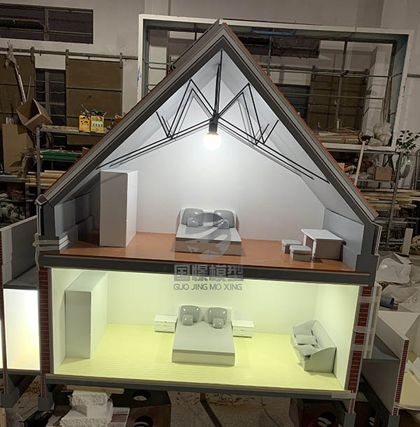 仲巴县建筑模型