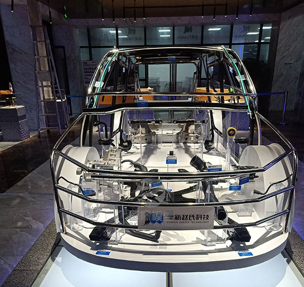 仲巴县透明车模型