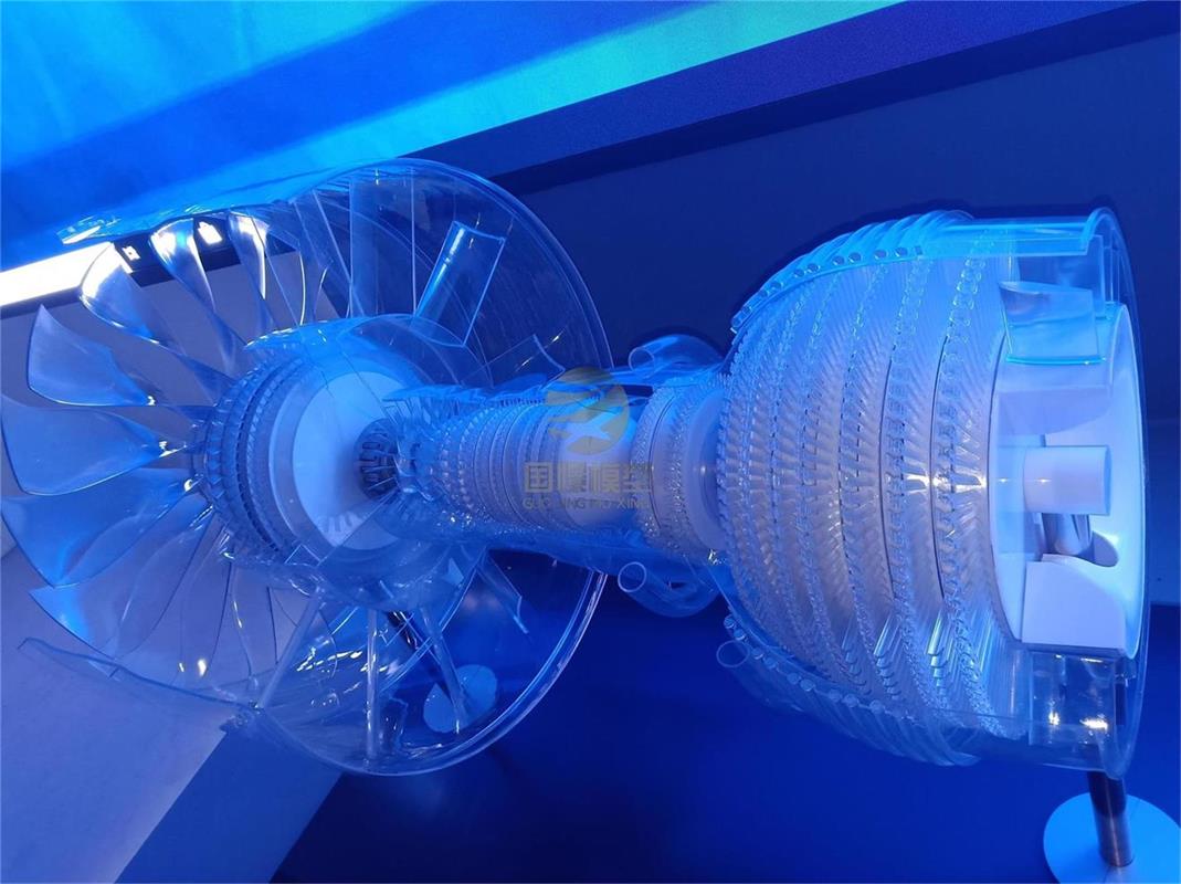 仲巴县飞机发动机模型